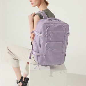 Terra 26L Laptop Duffel Backpack in Amethyst